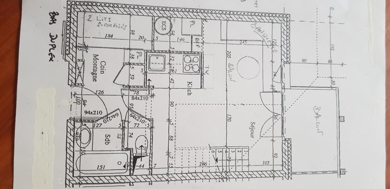 Duplex Residence Aldebaran Risoul - 3 Pieces - 8 Personnes Exterior foto
